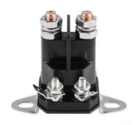 NiuLumea Interruptor solenoide de arranque de 12 voltios y 4 conexiones, cortacésped, tractor de jardín para repuesto para Bolens