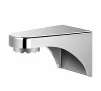 NiuLumea Jabonera plateada para baño, bandeja de drenaje para jabón, joyas, llaves, 7,7 x 4,8 x 4,3 cm, ABS con diseño simple y elegante