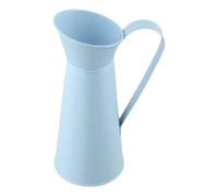 NiuLumea Jarra vintage Shabby Chic para decoración del hogar de metal de hierro para centro de mesa o boda, 20 cm de altura, almacenamiento multiusos o contenedor para bolígrafos