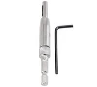 NiuLumea Juego de brocas de bisagra autocentrante con llave tipo L para carpintería, taladro de núcleo de acero de alta velocidad preciso para la instalación de bisagras de puerta, 2 unidades, color