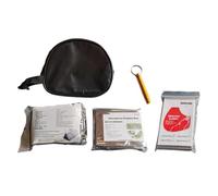 NiuLumea Juego de manta de supervivencia con aislamiento térmico, película de aluminio PET impermeable, resistente al viento, retención de calor reflectante, aventuras al aire libre, incluye saco de