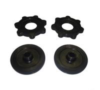 NiuLumea Juego de piñón de eje de transmisión y rueda loca de repuesto para modelos de gato, para números de pieza 0102-015 0102-077 0102-011, kit de engranajes de alto rendimiento