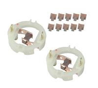 NiuLumea Juego de soportes para escobillas de carbono RS550, HC683LG, KV3SFN, 12 piezas con escobillas de carbón
