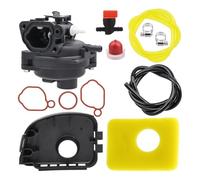 NiuLumea Kit de carburador 300E/450E/500E/550EX motores cortacésped incluye carburador, filtro de aire (799579), cubierta de aire (595660), bombilla (594281), para válvula de apagado de combustible y