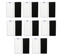 NiuLumea Kit de filtros de repuesto para XIAOMI para robot aspirador MIJIA E5, accesorios de barrendero para el hogar (8 piezas)