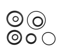 NiuLumea Kit de sellado de aire para amortiguador trasero de bicicleta, 8 piezas, para amortiguadores de presión de aire Fox, color negro, 5 g de peso total