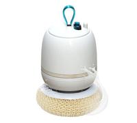 NiuLumea Lavavajillas eléctrico inalámbrico para cocina, bola de limpieza con función de descontaminación, para tamaño compacto (8,5 x 12 cm), color azul