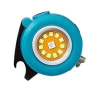 NiuLumea Linterna de trabajo recargable con llavero, luz LED de bolsillo de 500 mAh con parte trasera magnética y soporte giratorio, para usar, abrebotellas y herramienta de destornillador, para