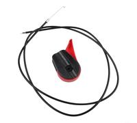 NiuLumea Mango de interruptor de control y cable del acelerador de 65 pulgadas para cortacésped HRR216 HRS216 HRT216 Series Número de pieza 17850-VG3-D01 (rojo)