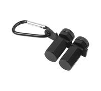 NiuLumea Medidor de escalera de aleación de aluminio, diseño cuadrado y viga, abrazadera auxiliar con larga vida útil