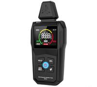 NiuLumea Medidor digital EMF EMF01, detector de radiación electromagnética con pantalla LCD, medidor de Gauss portátil que mide campos eléctricos y magnéticos en electrodomésticos