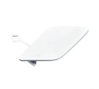 NiuLumea MerFor Cedes For C For Class W212 For AMG Line Front Bumper Tow Hook For Cover A2128850126 2009 2010 2011 2012 2013 Model Year AppliFor Cation (Blanco)