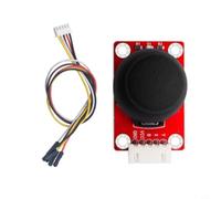NiuLumea Módulo de palanca de mando dual compatible con Arduino, para sensor XY estilo ps2 con interfaz de cabezal de cable y pin, proyectos de microcontrolador de 33-5 V (B)
