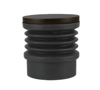 NiuLumea Molinillo de café de silicona para RF64 900N HC600 600AE, con tapa de aleación, color negro, compatible con MAZZER, para limpieza de tolva de dosis única