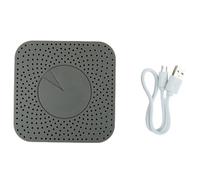 NiuLumea Monitor de calidad del aire 5 en 1 para Tuya, detector de temperatura y humedad con sensor PM2.5//, alimentado por USB, para automatización del hogar TUYA, color negro