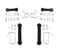 NiuLumea Montaje de mantillo para GY00115 960120040 532187298 cubierta de cortacésped, kit de herramientas para el cuidado del césped, hardware de plástico y metal