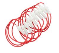 NiuLumea Paquete de 10 fusibles en línea de vidrio AGC blanco de 5 x 20 mm y 6 x 30 mm, enchufe de cable de conexión rápida de 25 cm, 0,5 AC30 A/250 V, carcasa de alta temperatura