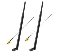 NiuLumea Paquete de 2 antenas LoRa de 5dBi 868MHz915MHz para módulos Arduino, SX1276SX1278, proyectos domésticos e IoT