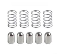 NiuLumea Paquete de 4 impresoras 3D de montaje de resorte magnético X1P1A1, reemplazo de entrada de alimentación de bola de metal para fijar tensión débil