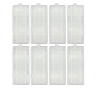 NiuLumea Paquete de 8 filtros de repuesto para aspiradoras ROPVACNIC S1, Tipdiy G90, Betboyles V75S y VIPSUN Z1, papel de filtro de alta eficiencia