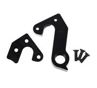 NiuLumea Percha de cambio trasera de aleación de aluminio CNC para Aeroad para CF SLX SL Wmn #25 con tornillos y placa, color negro