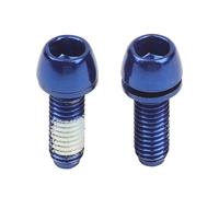 NiuLumea Pernos de manivela de bicicleta M618 mm con arandela de acero para tornillos de fijación de bielas de bicicleta, para rojo/verde/azul/naranja/colorido (paquete de 2)