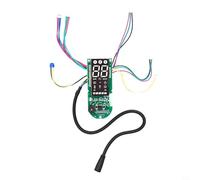 NiuLumea Placa base de control de tablero de instrumentos con pantalla digital Scooter eléctrico 4 para Pro 2ª generación, 3 modos de engranaje, accesorio de panel de instrumentos ABS