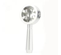 NiuLumea Pomo de vapor de aleación de aluminio para máquina de café Breville 870/875/876, compatible con modelos BREVILLE 870 875 876, negro/plateado