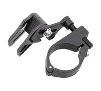 NiuLumea Protector de disco de nailon para guía de bicicleta de una sola velocidad, protector de marco negro para una conducción suave, 12 x 10 x 5 cm