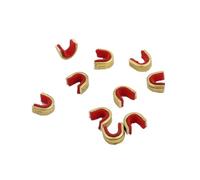 NiuLumea Puntas de latón con nailon antideslizante, para arcos compuestos y recurvos, paquete de 6/15/30