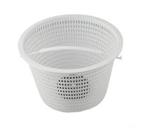 NiuLumea Repuesto de cesta de skimmer para Hayward SP1070 SP1082, recogedor de desechos de goma para Aladdin para Swimquip, repuesto de cesta de bomba de piscina (L blanco)