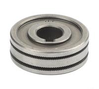 NiuLumea Rueda alimentadora de alambre de cromo vanadio 0.8-1.0mm U-Groove | Tipo de ranura en U, soporta aluminio de 0.8-1.0mm, evita aplastamiento, tasa de alimentación constante, cromo vanadio