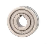 NiuLumea Rueda alimentadora de alambre de cromo vanadio 0.8-1.0mm U-Groove | Tipo de ranura en U, soporta aluminio de 0.8-1.0mm, evita aplastamiento, tasa de alimentación constante, cromo vanadio