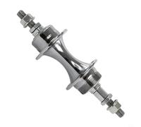 NiuLumea Rueda trasera para bicicleta para cubo de 36 agujeros 180-190 mm, acero de hierro, rueda libre de 6-9 velocidades, color plateado