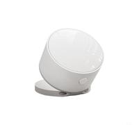 NiuLumea Sensor de movimiento infrarrojo PIR para automatización del hogar, clasificación IPX5 con detección de luz, para detector de cuerpo humano giratorio de 360 °, blanco