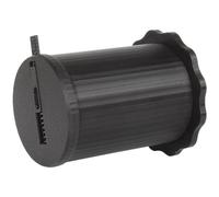 NiuLumea Sistema de tampón de filamento de impresora con bandeja de rodillos ponderada ABS para PETG, para cajas secas de filamento, instalación, 6,4 x 6,4 x 7,2 cm, color negro