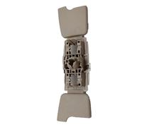 NiuLumea Soporte de hebilla para visera solar X3 F25 X4 F26 X5M F85 X6 F16, beige, material ABS, para repuesto OE 51448059054