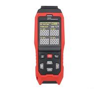 NiuLumea Termómetro digital de termopar de 4 canales tipo K/J/T, amplio para rango de -200 a 1372, registrador de datos de pantalla VA para uso en laboratorio e industria