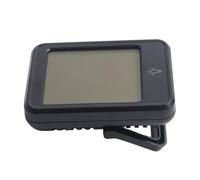 NiuLumea Termómetro digital e higrómetro con pantalla retroiluminada, ± 1 °C/±1.-13.3 °C y ± 5% de precisión RH, para el hogar interior, habitación del bebé y monitoreo de instrumentos (negro)