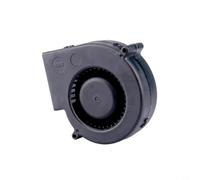 NiuLumea Ventilador centrífugo turbo 9733 DC 12V 24V sin escobillas doble rodamiento de bolas PBT Vivienda Proyecto de ventilación de refrigeración (24V)