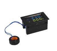 NiuLumea Voltímetro digital de CA con pantalla LCD dual, voltaje de 80-500 V y medidor de corriente de 100 A, precisión del 0,5%, para tamaño compacto de 68 x 38 mm, sistemas eléctricos, modelos