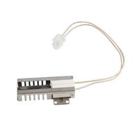 NiuLumea WB13K21 - Encendedor de horno plano para GE Hotpoint para Kenmore, quemador de gas de metal, pieza de repuesto de electrodo de chispa, color plateado