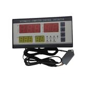 NiuLumea XM-18 - Controlador de incubadora de huevos de pollo, pato, ganso, codorniz y paloma, control automático de temperatura y humedad con precisión de 0,1, voltaje ancho de 80 V-240 V, 160 x 80 x