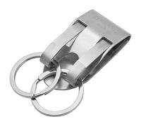 niumanery Stainless Steel Keyring Security Clip On Heavy Duty Belt Key Clip Belt Keychain B