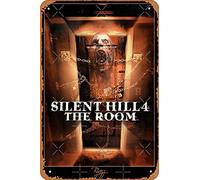NIUMOWANG Cartel de metal - Silent Hill 4 The Room - Ps2 Box Art Cover (Original) Póster de lata de 12 x 8 pulgadas