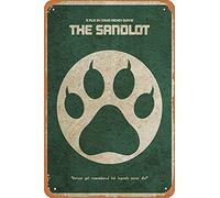 NIUMOWANG Cartel de metal - The Sandlot Alternative Minimalista Película Póster de lata de 12 x 8 pulgadas