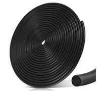 Niuny Cordón Redondo de Polietileno Perfil de Rellenado de Juntas ø10mm x 12M Perfil Redondo EPDM Tira de Sellado Cintas de Espuma Cordón de Sellado Espuma Redondas para Huecos y Juntas de Hormigón