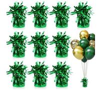 Niuny Peso para Globos de Helio Pesados para Globos 10pcs Pesa para Globos con Lámina Metálica 170g/pcs Pesas Sólidas Cónicas para Fiesta de Cumpleaños Boda Celebración Decoración con Borlas