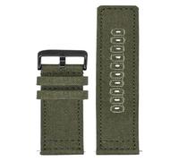 NIUSABOU Correas de reloj ajustables de nylon tejido transp Correa de lona de nailon 18mm 19mm 20mm 22mm 24mm reloj pulsera deportiva Universal de liberación rápida(Army Green02,19mm)