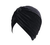 NIUSABOU Sombrero Flexible, Diadema Turbante de Terciopelo for Mujer, Multicolor, 27 x 21 cm(2)